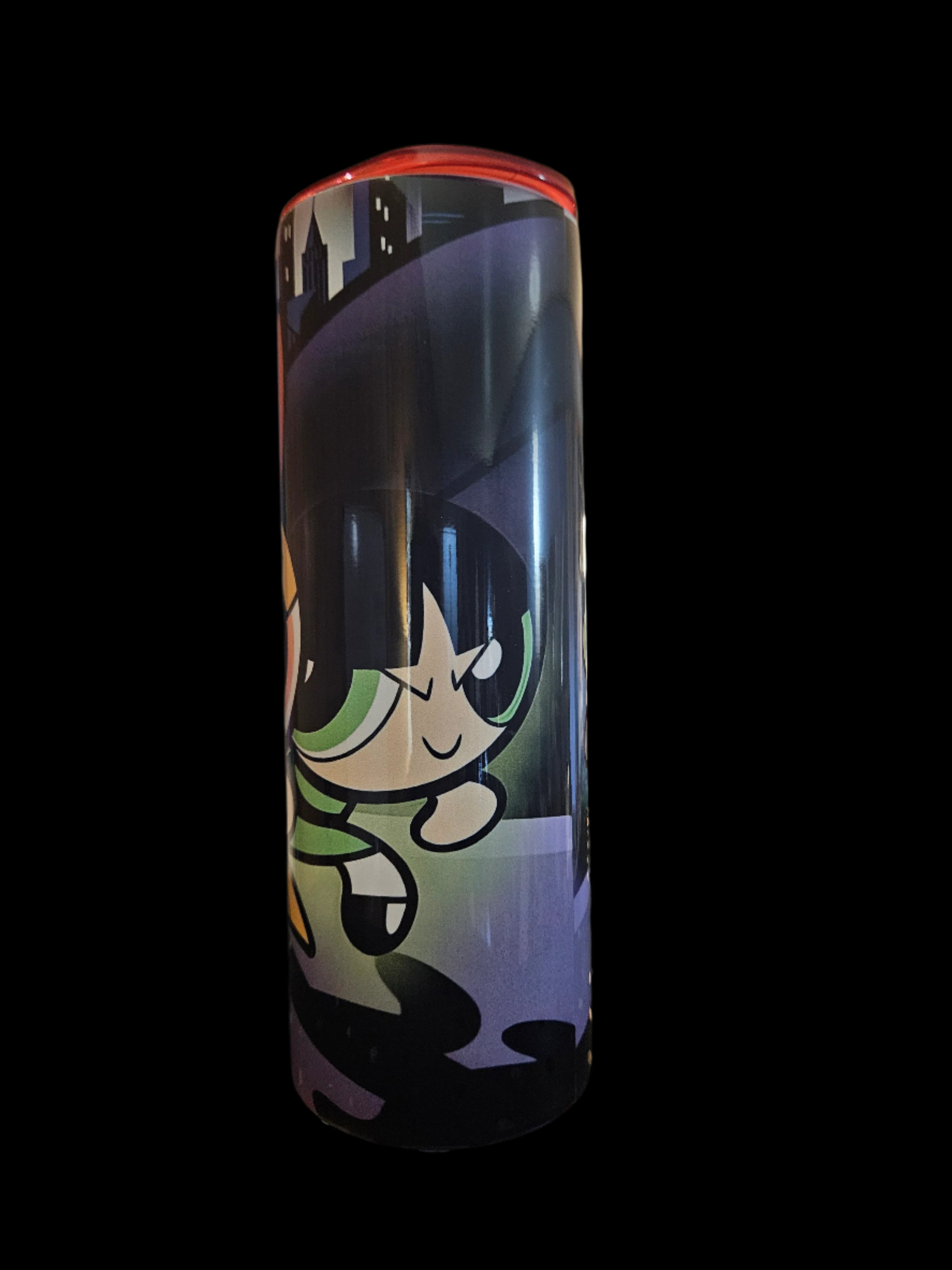 Powerpuff 20oz Steel Tumbler (Colored Top)