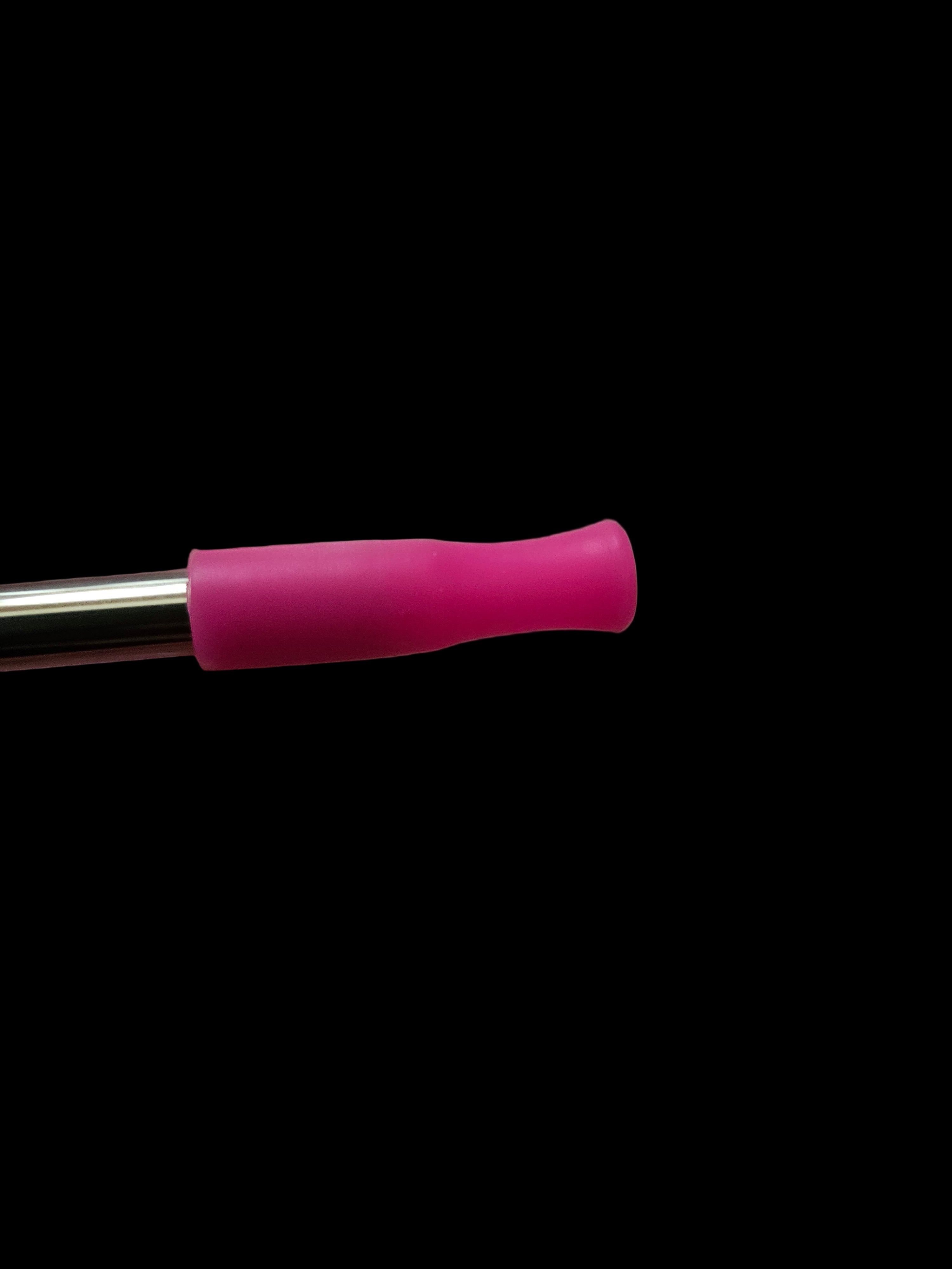 Pink Steel Straw Topper (Set of 5)