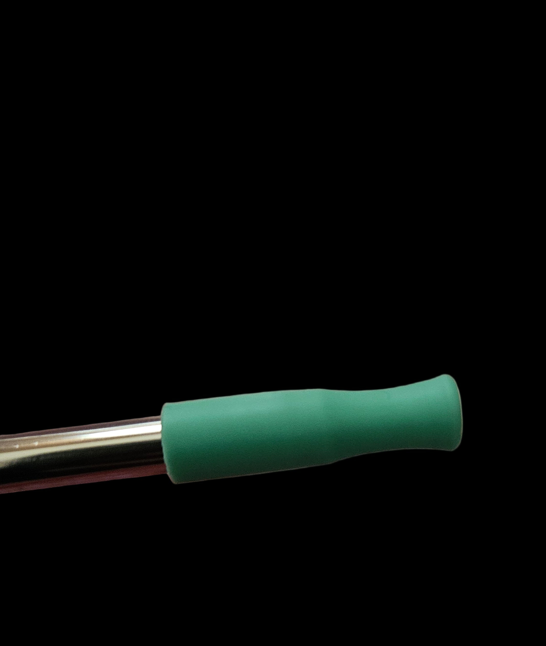 Teal Steel Straw Topper (Set of 5)