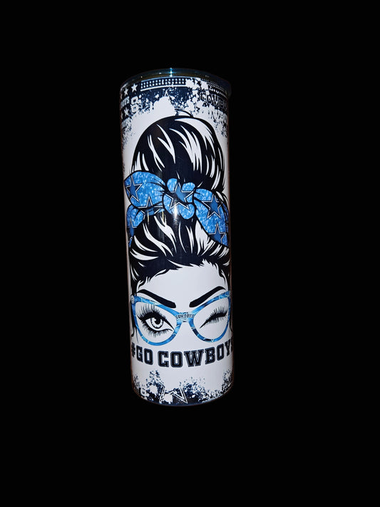 Cowboys Girl 20oz Stainless Steel