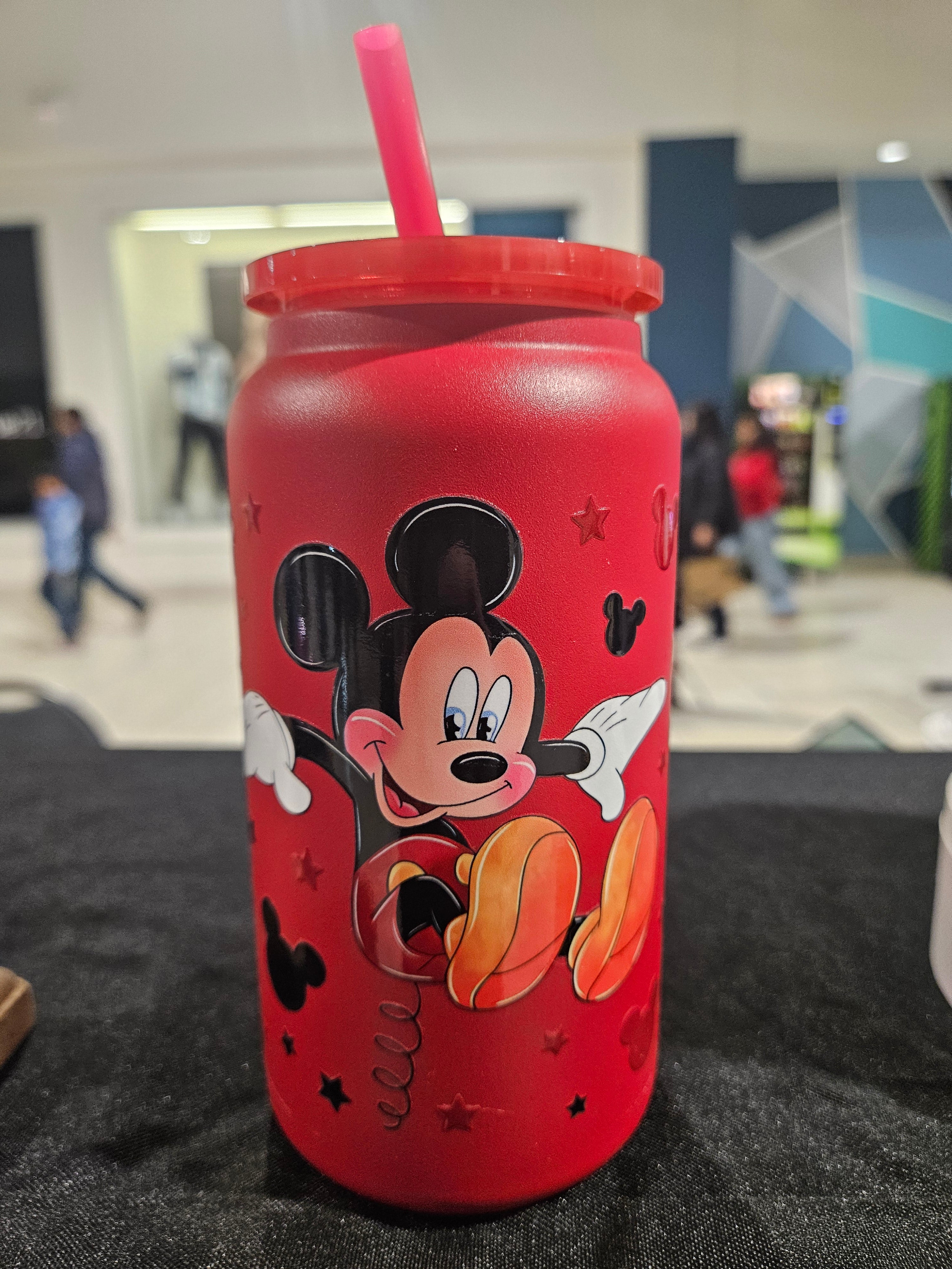Mickey 16oz Can Stainless Steel