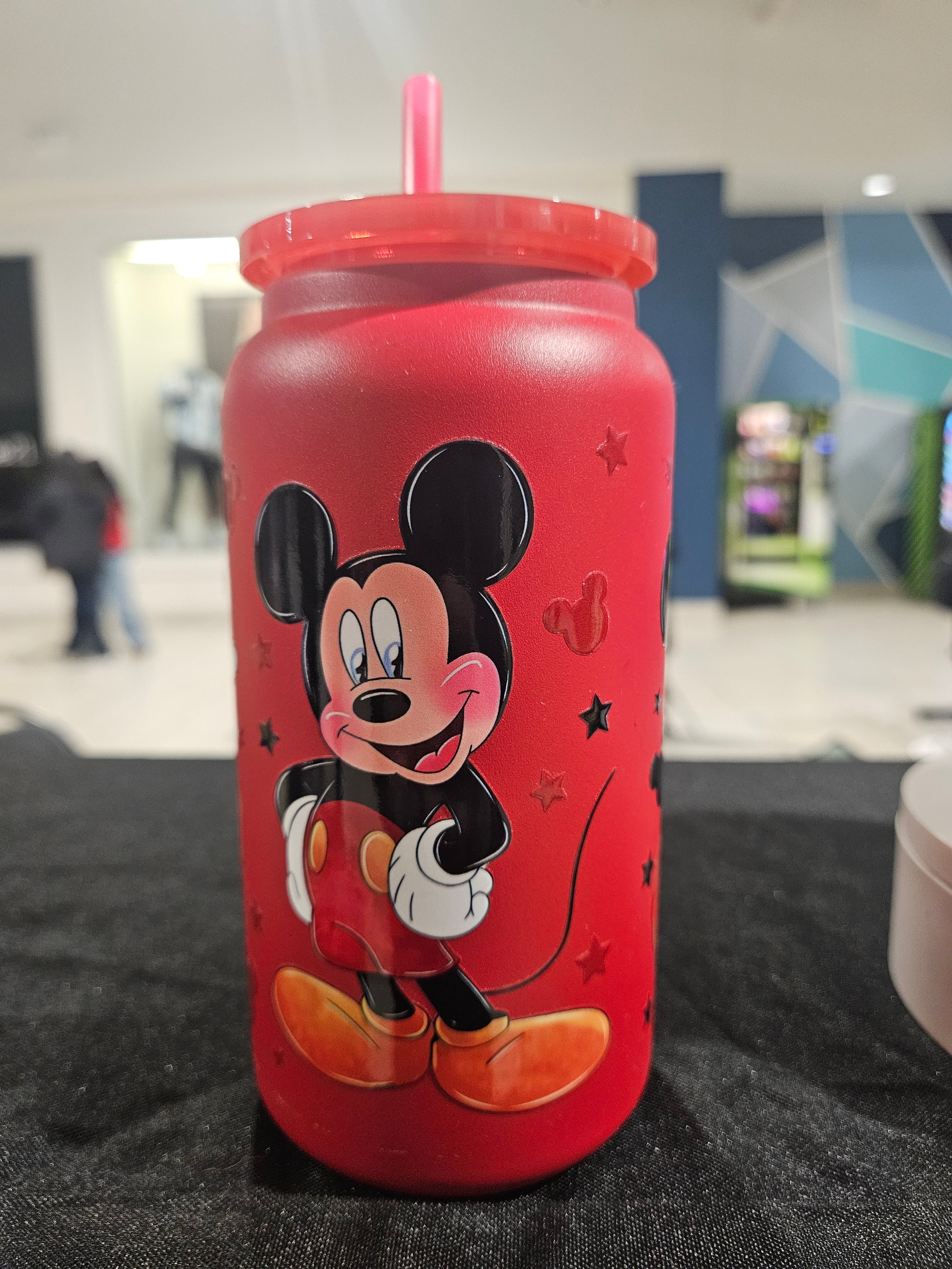Mickey 16oz Can Stainless Steel