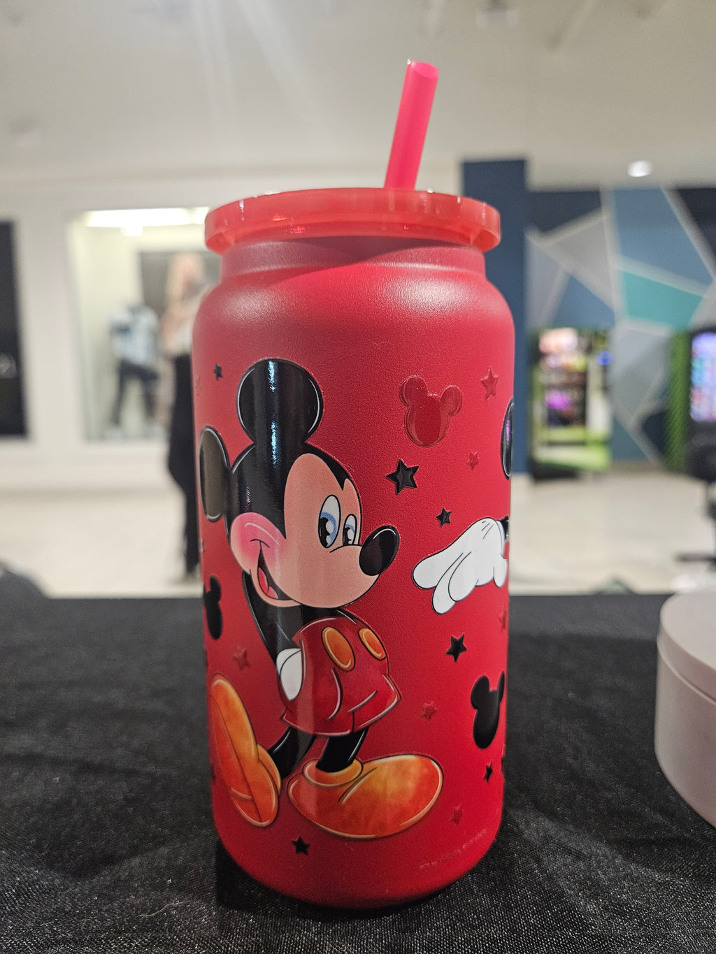 Mickey 16oz Can Stainless Steel