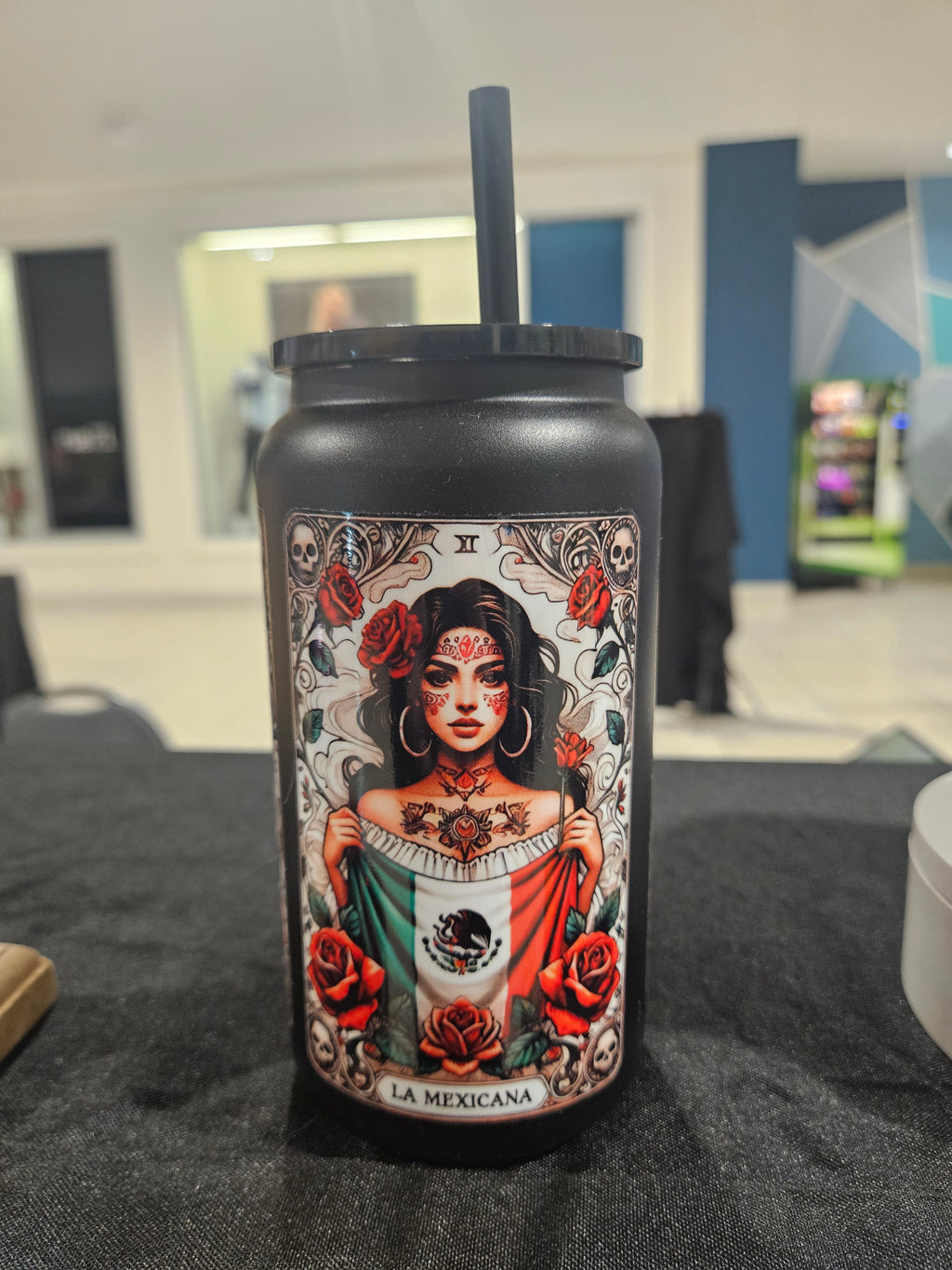 La Mexicana 16oz Can Stainless Steel