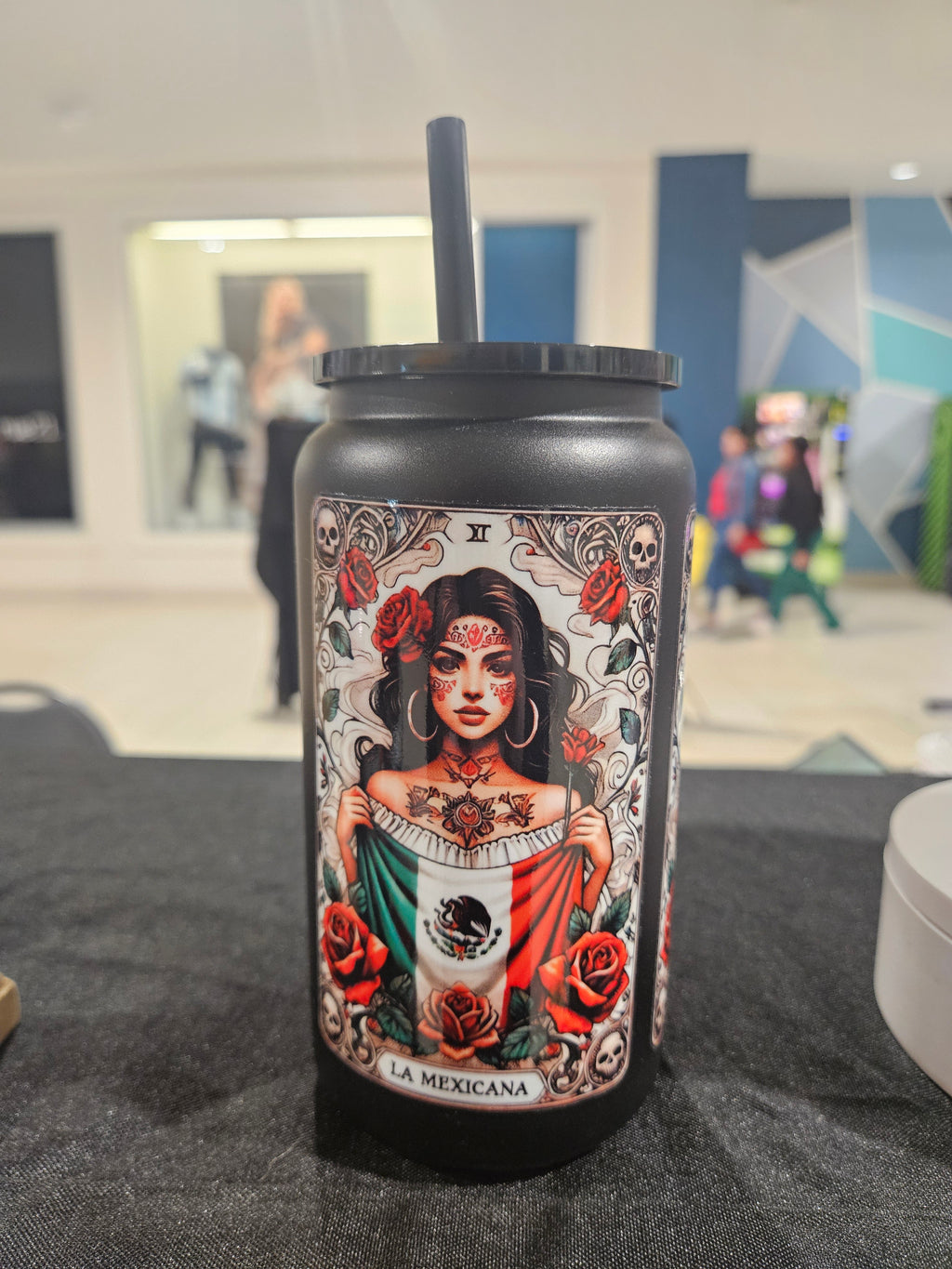 La Mexicana 16oz Can Stainless Steel