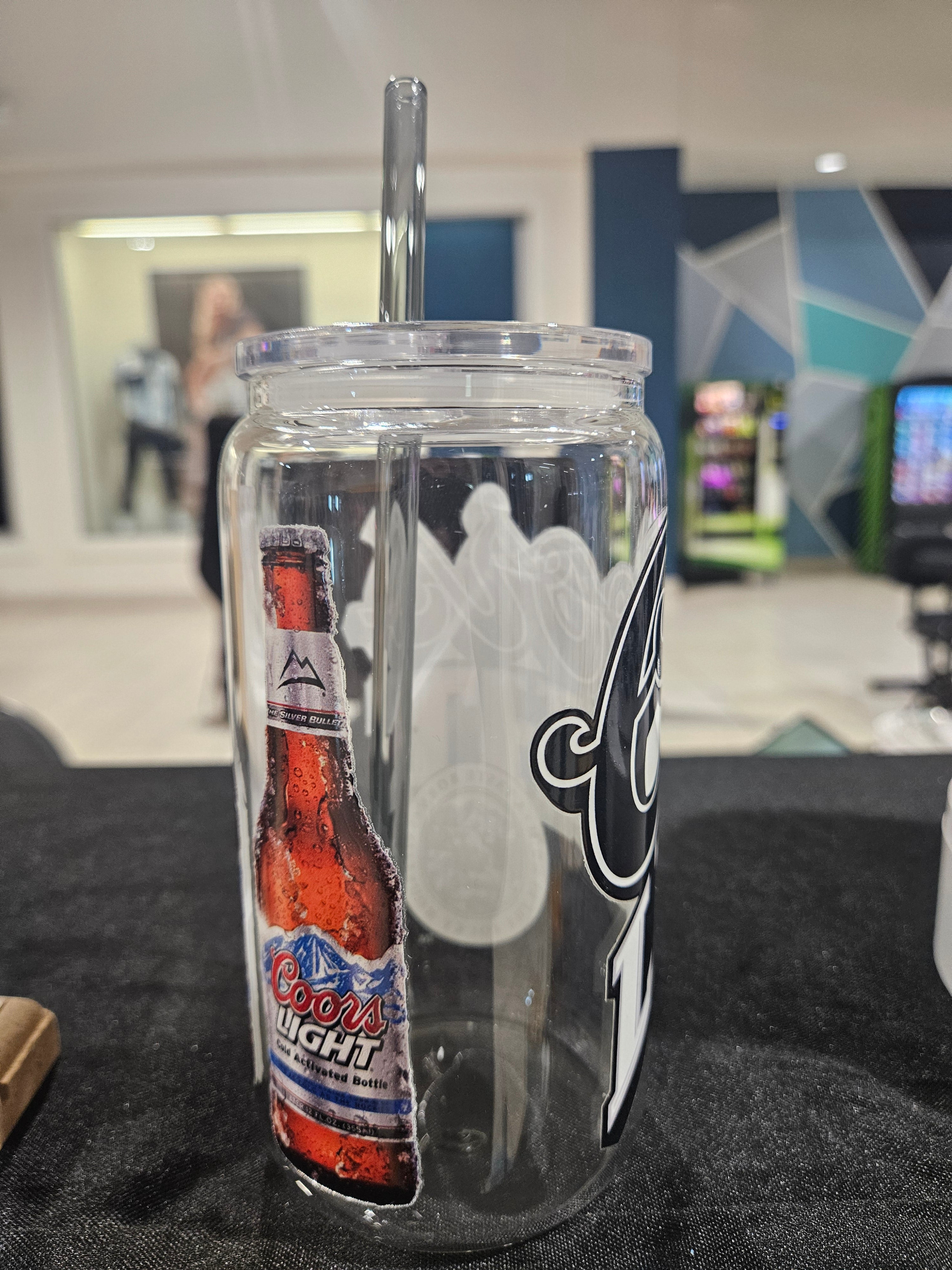 Coors Light 16oz Glass Can