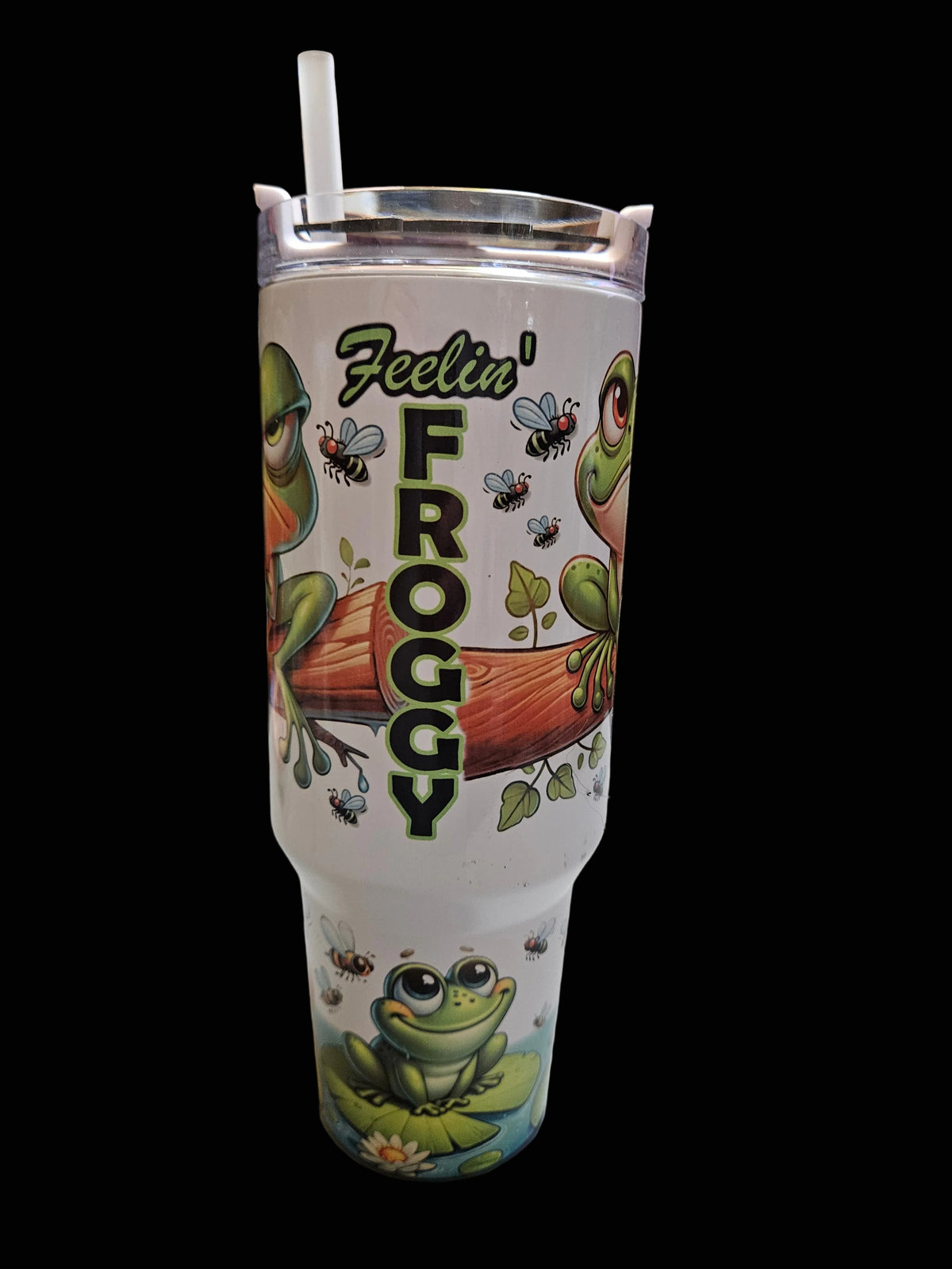 Feelin Froggy 40oz Stainless Steel
