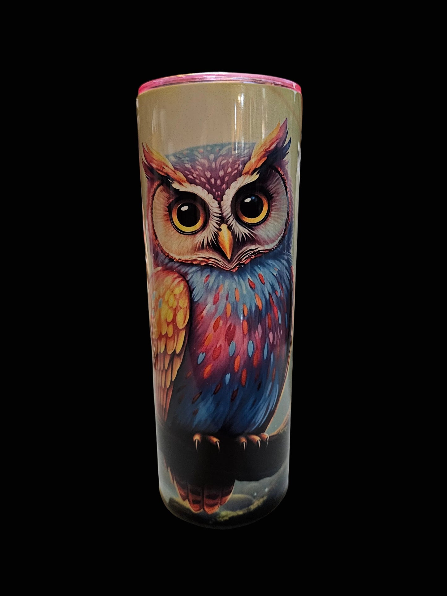 Custom Owl 20oz Stainless Steel