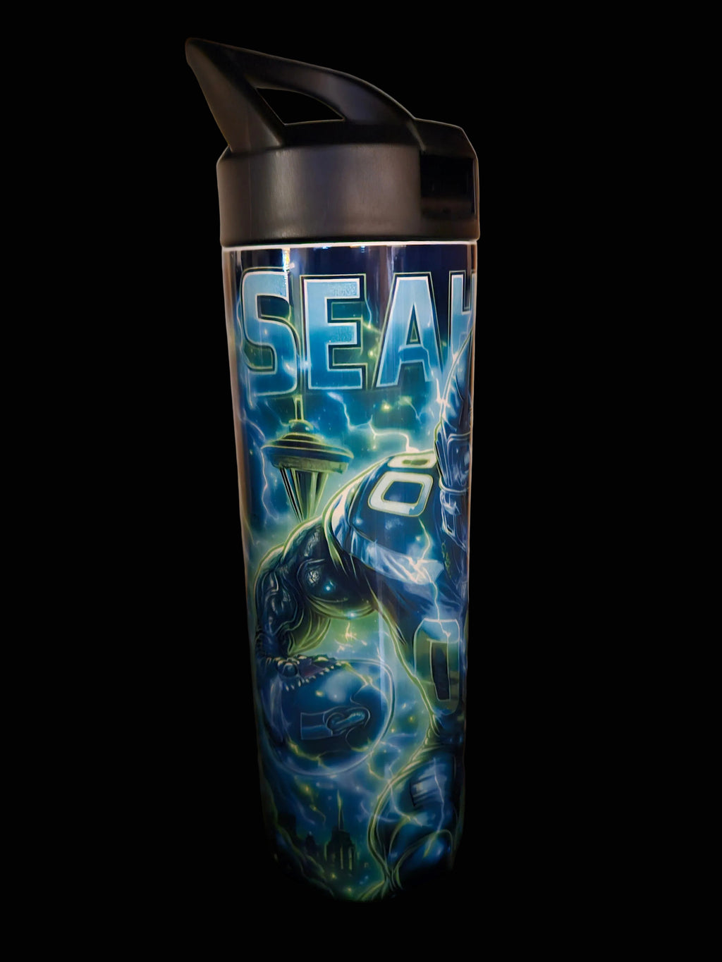 Seahawks Zombie 20oz Water Bottle