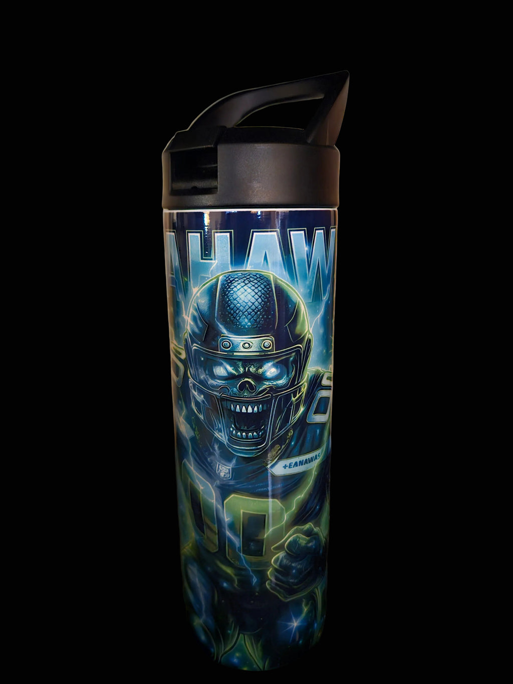 Seahawks Zombie 20oz Water Bottle