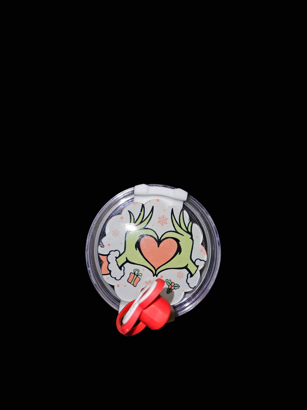 Girl Grinchy 30oz W/ Handle
