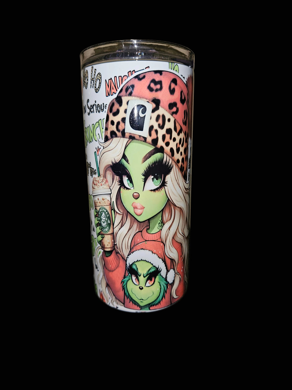 Girl Grinchy 16oz