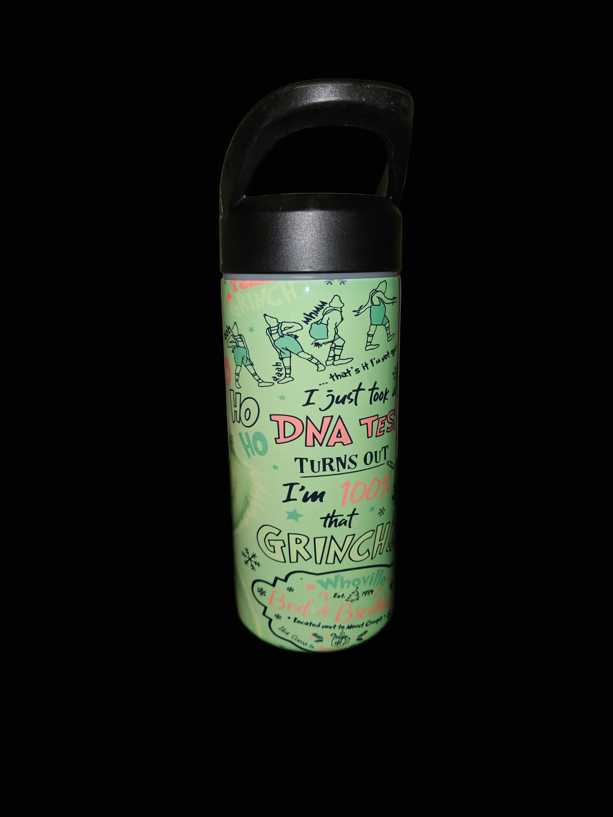 Grinchy 16oz Water Bottle