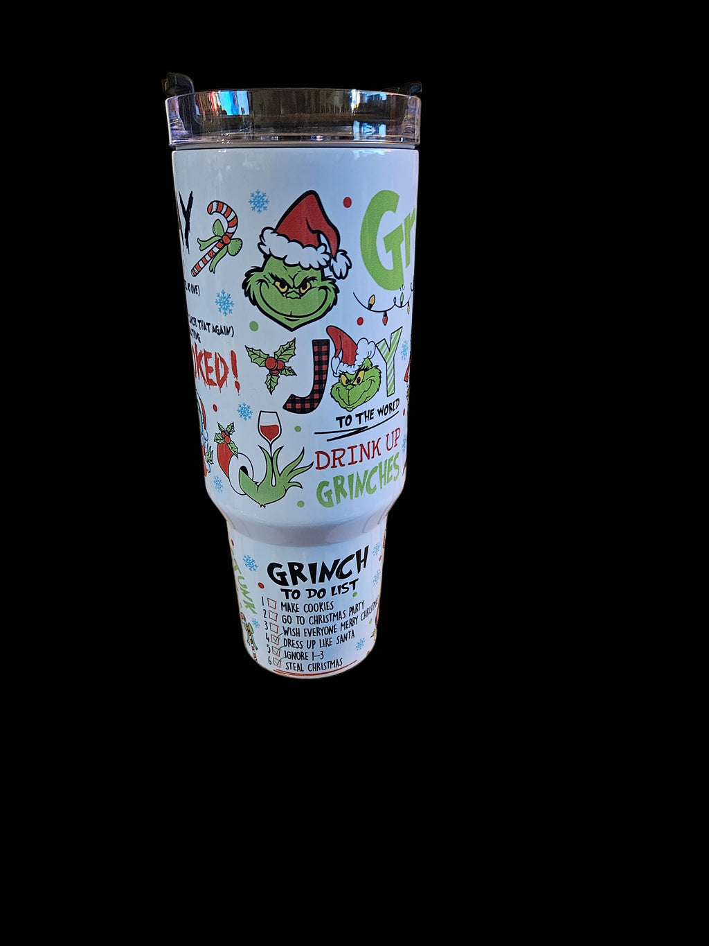 Grinchy 40oz W/ Handle