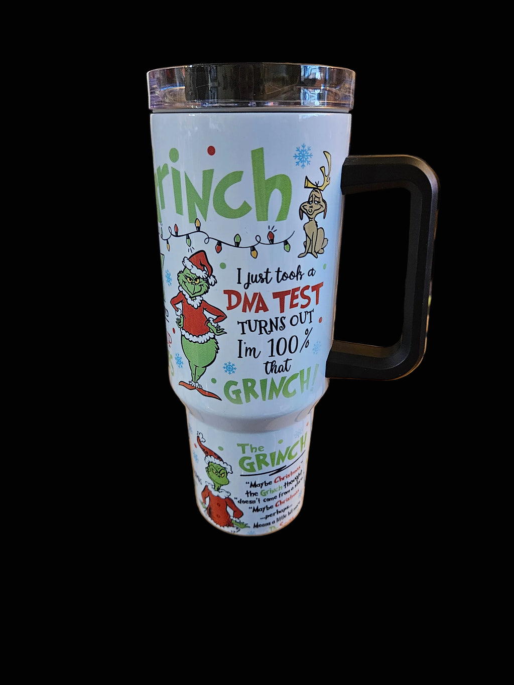 Grinchy 40oz W/ Handle